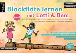 Abbildung von Hossain | Blockflöte lernen mit Lotti & Ben - Band 2! | 1. Auflage | 2021 | beck-shop.de