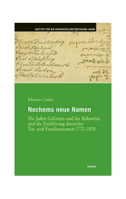 Abbildung von Czakai | Nochems neue Namen | 1. Auflage | 2021 | beck-shop.de