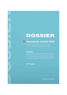 Abbildung von Keiser | DOSSIER Assurances sociales 2022 | 31. Auflage | 2022 | beck-shop.de