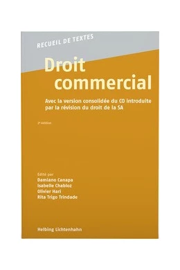 Abbildung von Canapa / Chabloz | Droit commercial | 2. Auflage | 2021 | beck-shop.de