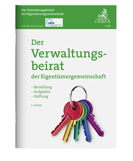 Abbildung von Der Verwaltungsbeirat der Eigentümergemeinschaft | 2. Auflage | 2022 | beck-shop.de