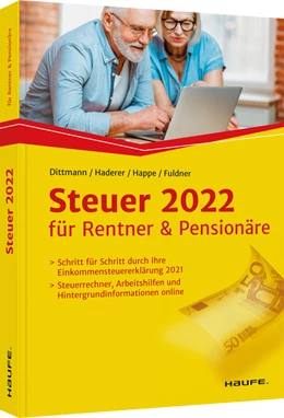 Abbildung von Dittmann / Haderer | Steuer 2022 für Rentner und Pensionäre | 16. Auflage | 2021 | beck-shop.de