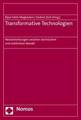 Abbildung von Fateh-Moghadam / Zech | Transformative Technologien | 1. Auflage | 2021 | beck-shop.de