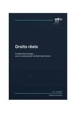 Abbildung von Wermelinger | Droits réels | 1. Auflage | 2021 | beck-shop.de