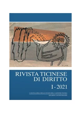 Abbildung von Rivista ticinese di diritto: RtiD: I - 2021 | | 2021 | beck-shop.de