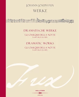 Abbildung von Rausch | Gli ossequi della Notte FuxWV II.2.9 (K 305) | 1. Auflage | 2022 | beck-shop.de