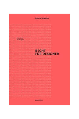 Abbildung von Herzog | Recht für Designer | 2. Auflage | 2022 | beck-shop.de