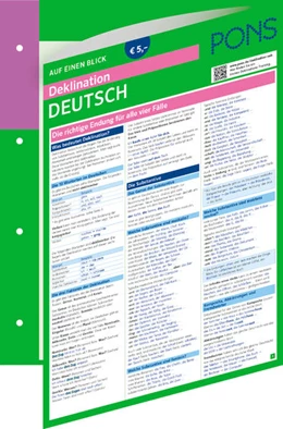Abbildung von PONS Deklination Deutsch auf einen Blick | 1. Auflage | 2021 | beck-shop.de