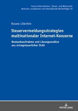 Abbildung von Lilienfein | Steuervermeidungsstrategien multinationaler Internet-Konzerne | 1. Auflage | 2021 | beck-shop.de
