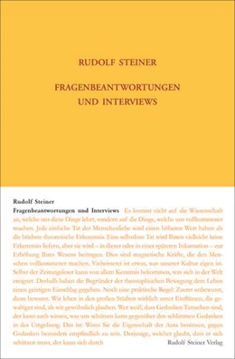 Abbildung von Steiner / Ziegler | Fragenbeantwortungen und Interviews | 1. Auflage | 2022 | beck-shop.de
