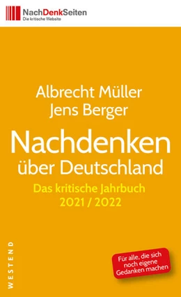 Abbildung von Müller / Berger | Nachdenken über Deutschland | 1. Auflage | 2021 | beck-shop.de