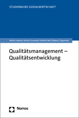 Abbildung von Wöhrle / Boecker | Qualitätsmanagement - Qualitätsentwicklung | 1. Auflage | 2021 | beck-shop.de