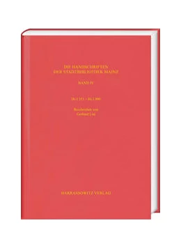 Abbildung von Die Handschriften der Stadtbibliothek Mainz / Hs I 351– Hs I 490 | 1. Auflage | 2021 | beck-shop.de