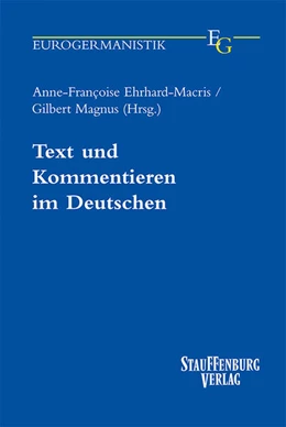 Abbildung von Ehrhard-Macris / Magnus | Text und Kommentieren im Deutschen | 1. Auflage | 2021 | beck-shop.de