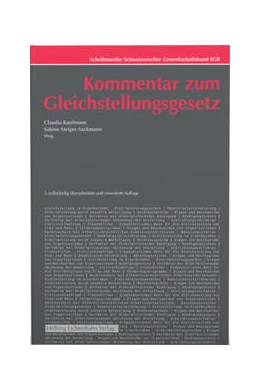 Abbildung von Kaufmann / Steiger-Sackmann | Kommentar zum Gleichstellungsgesetz | 3. Auflage | 2021 | beck-shop.de