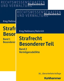 Abbildung von Hellmann / Heinrich | Strafrecht - Besonderer Teil Bd. 1 + Bd. 2 - Paket | 17. Auflage | 2021 | beck-shop.de