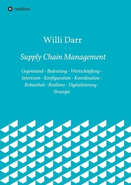 Abbildung von Darr | Supply Chain Management | 1. Auflage | 2021 | beck-shop.de