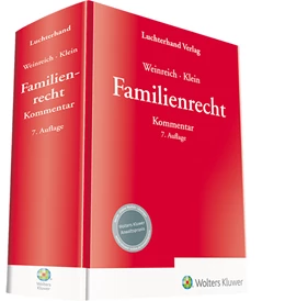 Abbildung von Klein / Weinreich | Familienrecht Kommentar | 7. Auflage | 2021 | beck-shop.de