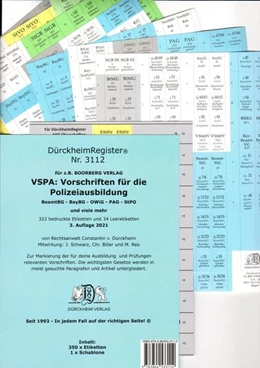 Abbildung von Dürckheim | DürckheimRegister® VSPA 2022 -Alles- DürckheimRegister® | 3. Auflage | 2021 | beck-shop.de