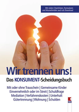 Abbildung von Lappe | Wir trennen uns! Das KONSUMENT-Scheidungsbuch | 1. Auflage | 2021 | beck-shop.de