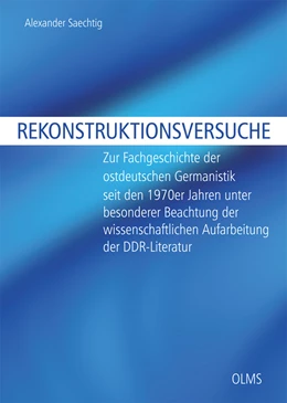Abbildung von Saechtig | Rekonstruktionsversuche | 1. Auflage | 2021 | 104 | beck-shop.de