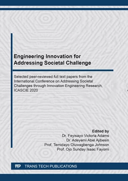 Abbildung von Adams / Ajibesin | Engineering Innovation for Addressing Societal Challenges | 1. Auflage | 2021 | beck-shop.de