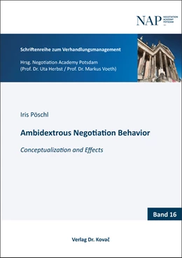Abbildung von Pöschl | Ambidextrous Negotiation Behavior | 1. Auflage | 2021 | 16 | beck-shop.de