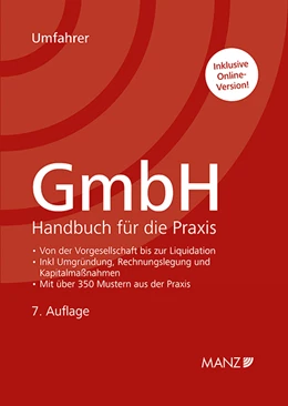 Abbildung von Umfahrer | GmbH - Handbuch für die Praxis | 7. Auflage | 2021 | beck-shop.de