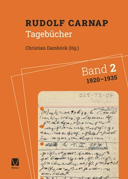 Abbildung von Carnap / Damböck | Tagebücher Band 2: 1920–1935 | 1. Auflage | 2022 | beck-shop.de