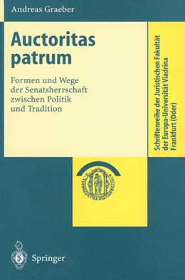 Abbildung von Graeber | Auctoritas patrum | 1. Auflage | 2013 | beck-shop.de