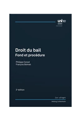 Abbildung von Conod / Bohnet | Droit du bail | 2. Auflage | 2021 | beck-shop.de