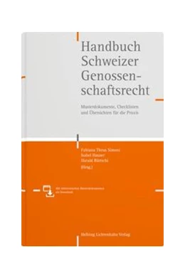Abbildung von Theus Simoni / Hauser | Handbuch Schweizer Genossenschaftsrecht | | 2021 | beck-shop.de