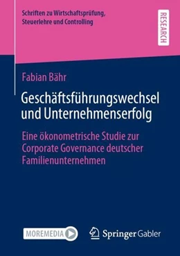 Abbildung von Bähr | Geschäftsführungswechsel und Unternehmenserfolg | 1. Auflage | 2021 | beck-shop.de