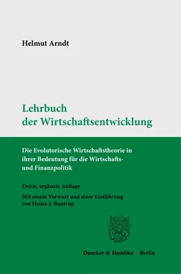 Abbildung von Arndt | Lehrbuch der Wirtschaftsentwicklung. | 3. Auflage | 2021 | beck-shop.de