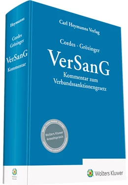 Abbildung von Cordes / Grözinger | VerSanG - Kommentar | 1. Auflage | 2026 | beck-shop.de