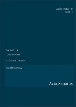 Abbildung von Coudry | Senatus | 1. Auflage | 2021 | beck-shop.de
