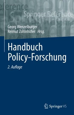 Abbildung von Zohlnhöfer / Wenzelburger | Handbuch Policy-Forschung | 2. Auflage | 2023 | beck-shop.de