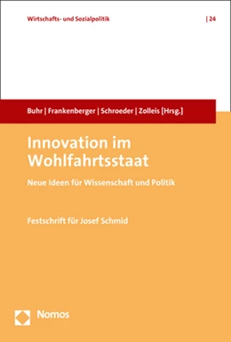 Abbildung von Buhr / Frankenberger | Innovation im Wohlfahrtsstaat | 1. Auflage | 2021 | beck-shop.de