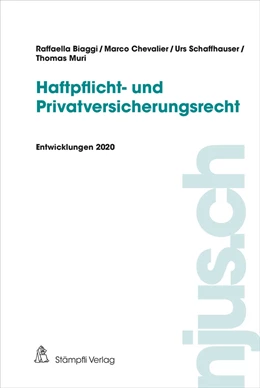 Abbildung von Biaggi / Chevalier | Haftpflicht- und Privatversicherungsrecht | 1. Auflage | 2021 | 2020 | beck-shop.de