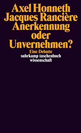 Abbildung von Honneth / Deranty | Anerkennung oder Unvernehmen? | 1. Auflage | 2021 | beck-shop.de