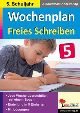 Abbildung von Müller | Wochenplan Freies Schreiben / Klasse 5 | 1. Auflage | 2021 | beck-shop.de