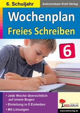 Abbildung von Müller | Wochenplan Freies Schreiben / Klasse 6 | 1. Auflage | 2021 | beck-shop.de