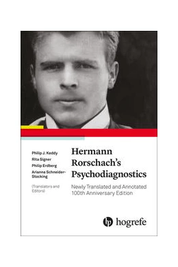 Abbildung von Keddy / Signer | Hermann Rorschach's Psychodiagnostics | 1. Auflage | 2023 | beck-shop.de