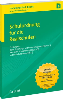 Abbildung von Schulordnung für die Realschulen | 44. Auflage | 2021 | beck-shop.de