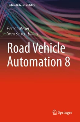 Abbildung von Meyer / Beiker | Road Vehicle Automation 8 | 1. Auflage | 2022 | beck-shop.de