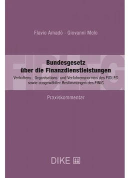 Abbildung von Amado / Molo | FIDLEG. Bundesgesetz über die Finanzdienstleistungen | | 2022 | beck-shop.de