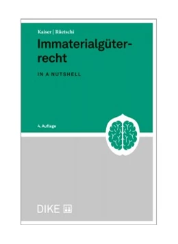Abbildung von Kaiser / Rüetschi | Immaterialgüterrecht | 4. Auflage | 2021 | beck-shop.de