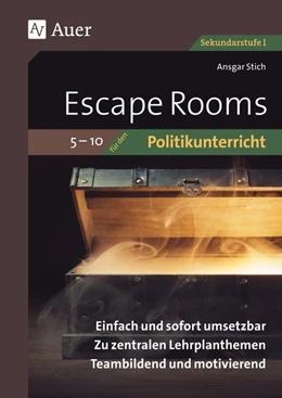 Abbildung von Stich | Escape-Rooms für den Politikunterricht 5-10 | 1. Auflage | 2021 | beck-shop.de