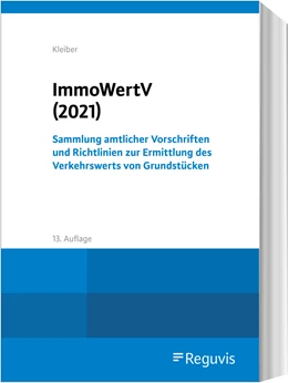 Abbildung von Kleiber | ImmoWertV (2021) | 13. Auflage | 2021 | beck-shop.de