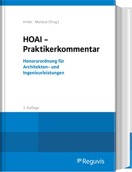 Abbildung von Irmler / Morlock (Hrsg.) | HOAI - Praktikerkommentar | 3. Auflage | 2024 | beck-shop.de
